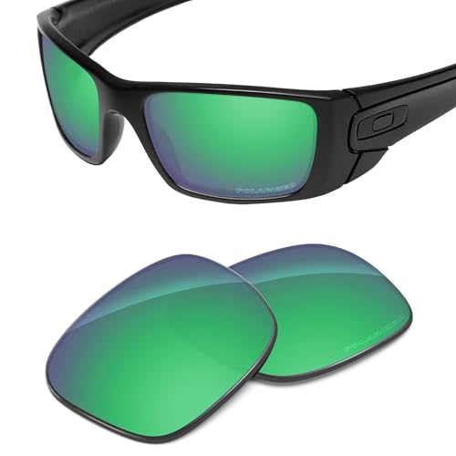 Image of Performance Replacement Lenses Compatible with Oakley Fuel Cell OO9096 Polarized, UV Protection, Anti-Scratch