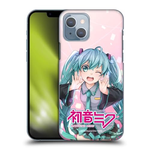 Head Case Designs Officially Licensed Hatsune Miku Wink Graphics Hard Back Case Compatible with Apple iPhone 14