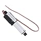 Elektrischer Linearantrieb, Mini-elektrische Linearantriebe, 30 Mm Hub, DC 12 V, Wasserdicht, Hochgeschwindigkeits-Linearantrieb, Kurzschluss (Hub 30 mm-8 mm/s-70 N)