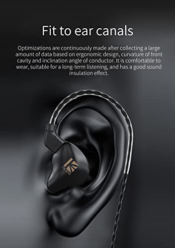 Image of YINYOO KBEAR KS1 USB C Headphones Crystal Clear Sound Earphones, Type C Earphone with Microphone Volume Control for iPhone 16 /17