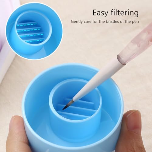 Vaso para lavado de pinceles de uñas con diseño multicapa miniatura 4