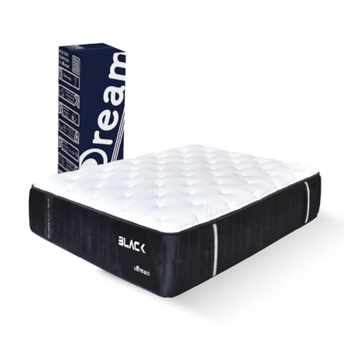 La mejor comparación de Colchon King Size Walmart para comprar hoy. 43 UDream Colchón en Caja Tecnología Memory Foam hipoalergénico - Premium Black (King Size)