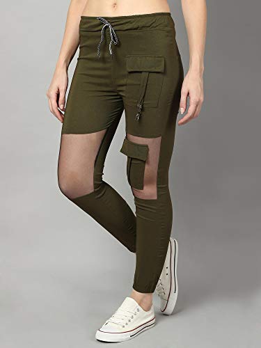 Image of dockstreetWomen Lowers Bz17Olive netpckttoko XLOlive net Pocket Cargo XL