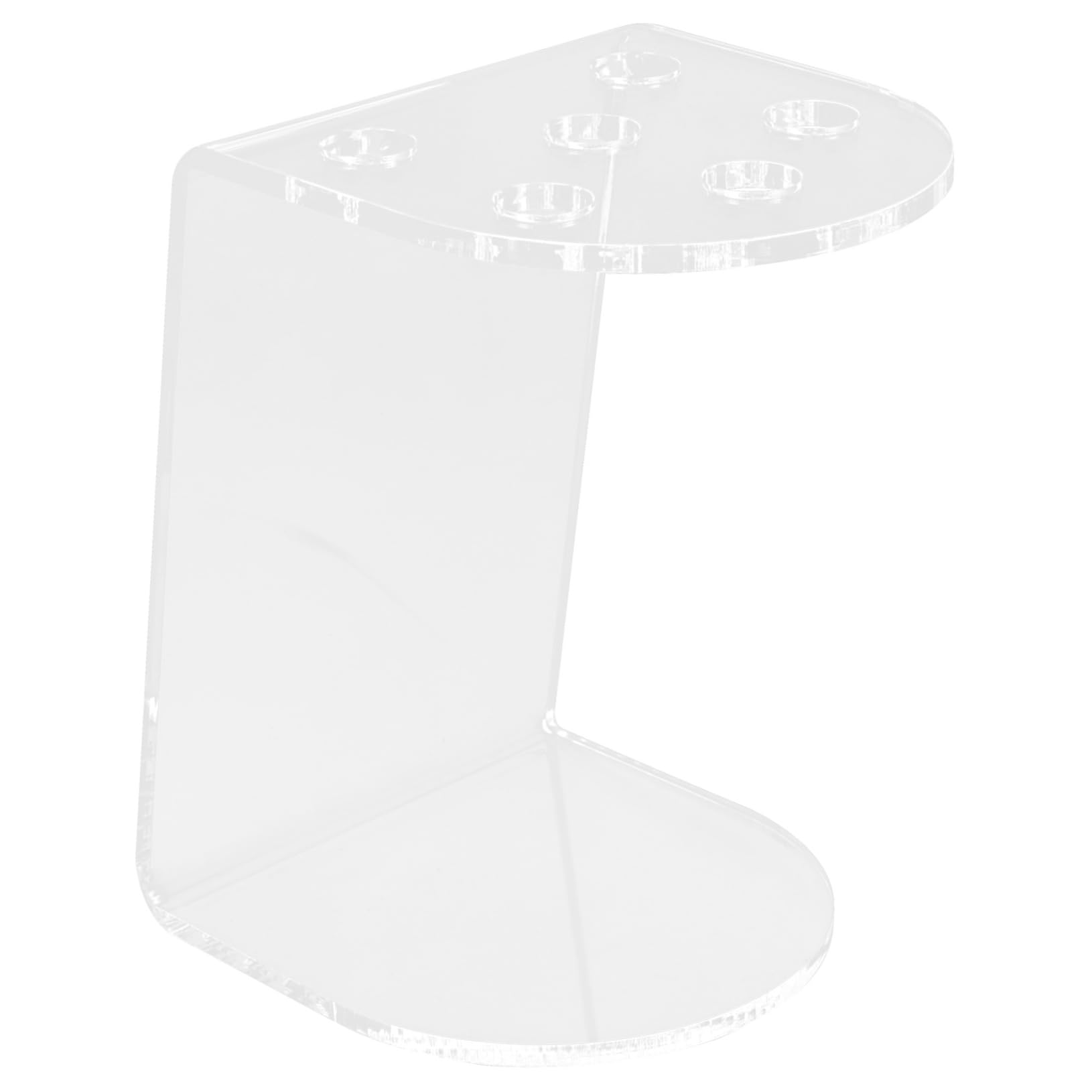 Healeved Professional Scissors Organizer Acrylic Scissors Holder Rack Hairdressing Tools Case Salon Shears Rack Holder Organizer