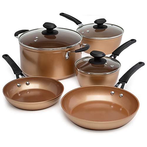 Ecolution Endure Titanium Ceramic Easy Clean Pots and Pans with