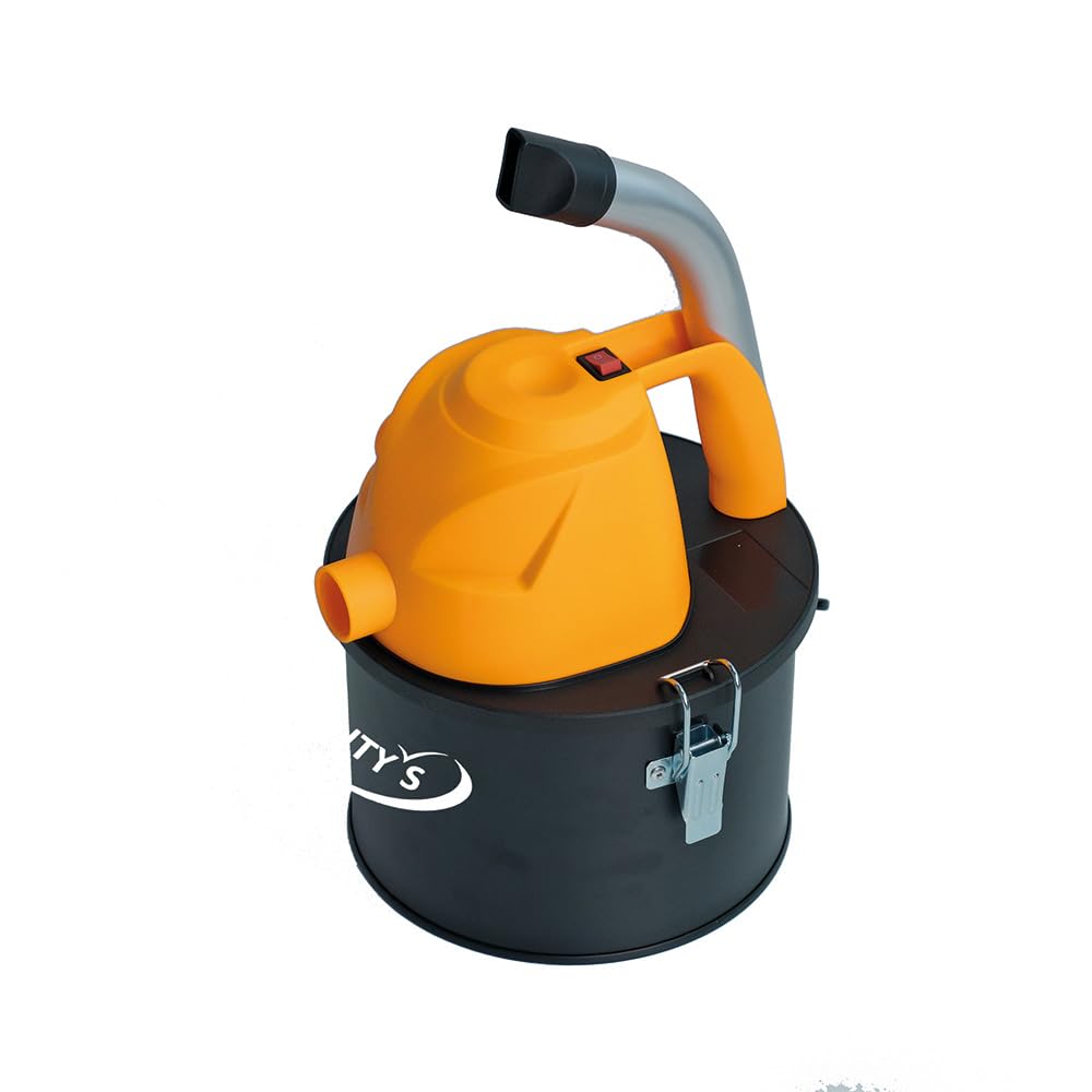 FACILITYS Aspirador de Cenizas frías y Tibias 600W, Depósito Acero 4L