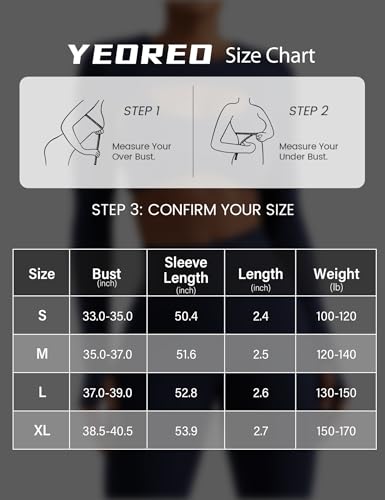 Image of YEOREO Women Crop Top Long Sleeve Bolero Open Front Workout Cropped Shirts Sports Shrug