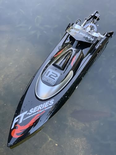 Ssccgym 18Inch Brushless RC Speed Boat 2.4G 4WD 45-50KM/H Remote Control Watercraft Under Motor RC...