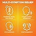 Amazon Basic Care Severe Daytime Cold and Flu, Maximum Strength Liquid Cold Medicine, Non-Drowsy, Multi-Symptom Relief, for Adults and Children Age 6 and Over, Original, 12 fl oz (Pack of 1)