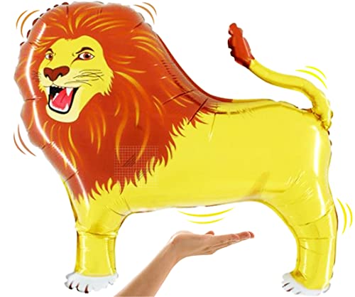 SPACE PET Levitating Lion 32 inch Flying Floating Anti-Gravity Toy HOVERS in MID-AIR - Interactive & Educational String-Less Pet Balloon for Kids & Adult Indoor Events