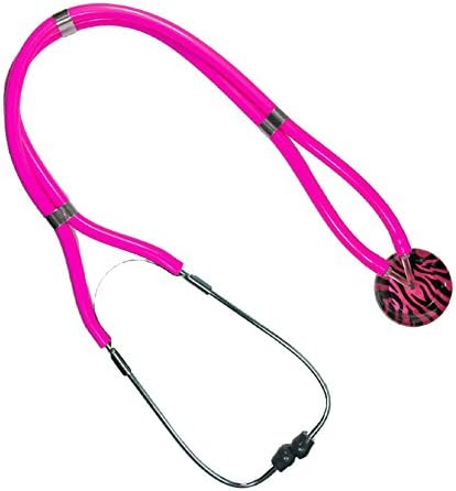 Classic Adult Stethoscope - Zebra Print Design