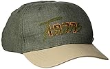 camel active cap-6-panel cappellopello, verde (khaki 38), m uomo