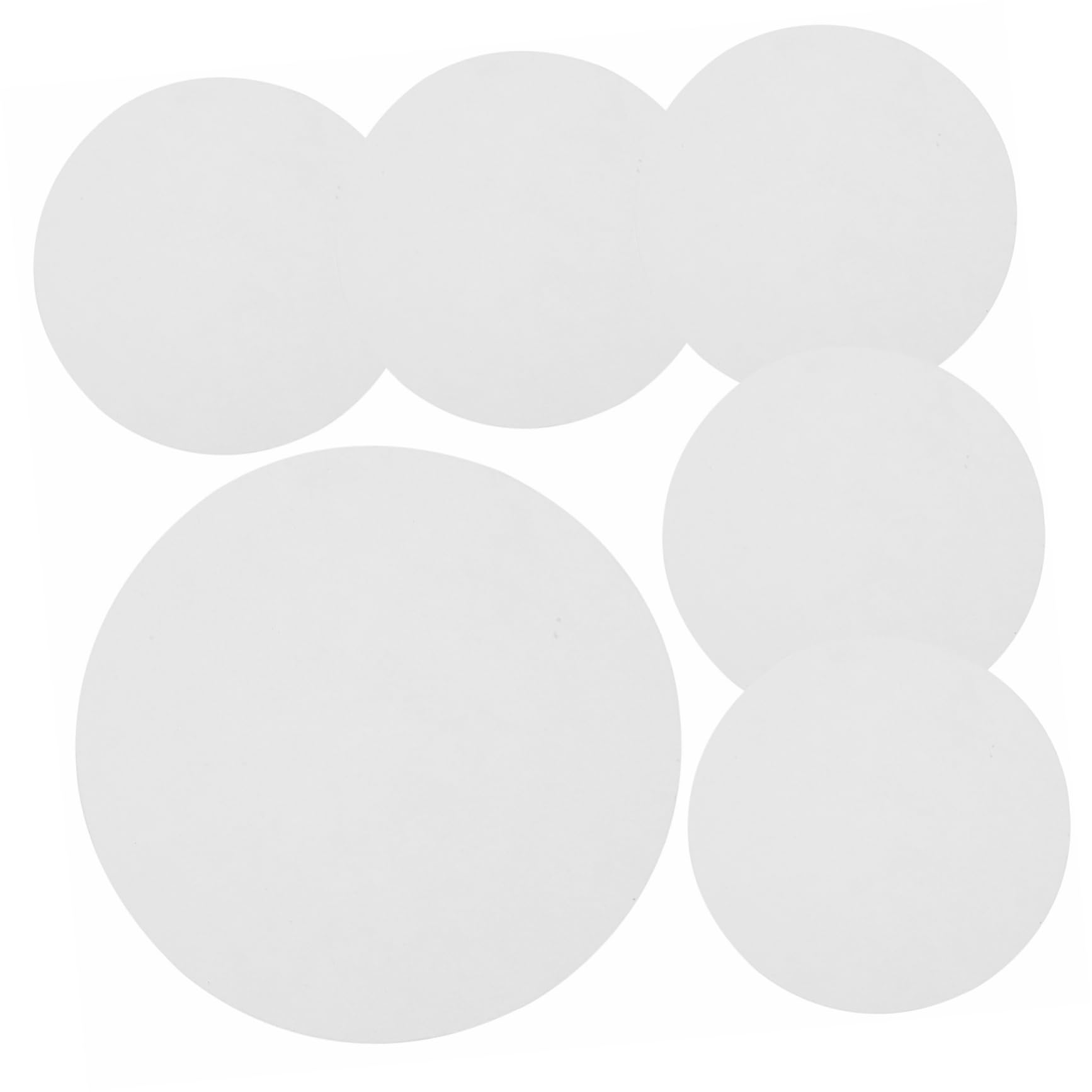 Homoyoyo 200pcs Qualitative Filter Paper Medium Speeds Grade 7cm Discs Labs Supplies