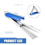 dawfall-18-PCS-Car-Carburetor-Injection-Cleaning-Brush-Set-10-Cleaning-Needles-5-Nylon-Brushes-Wrench-Gold-Needle-Box-Needle-Flexible-Spray-Gun-Brush-Universal-for-Car-Motorcycles