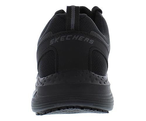 Skechers Men's, Arch Fit Sr - Axtell Work Shoe - Wide Width Black #TOP3