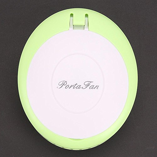 Ventilador portátil, novo espelho de maquiagem criativo WinnerEco vem com mini ventilador recarregáv