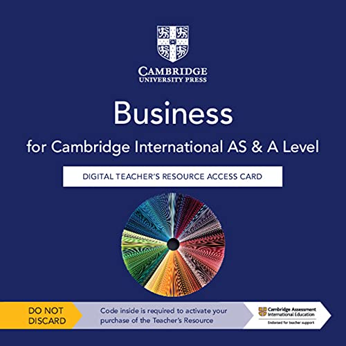 Cambridge International AS and A Level Business. Per le Scuole superiori