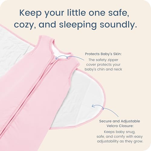 Image of Newborns Swaddle Sleep Sack 0-3 Months, 1.0 TOG Baby Blanket for Newborns, Soft Sleeping Bag for Infants
