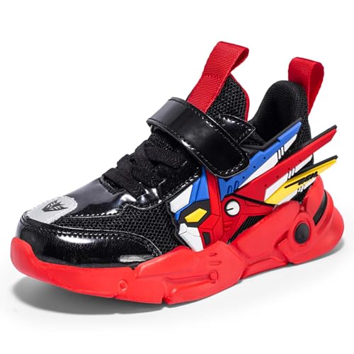 Boys' Athletic Shoes，Boys Fashion Sneakers, mesh Breathable Running Shoes, Suitable for a Variety of Outdoor Sports(Little Kids/Big Kids)