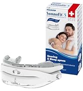 Somnofit-S - Orthèse Anti-Ronflement - Gouttière Dentaire Flexible et Thermoformable - Design Bre...