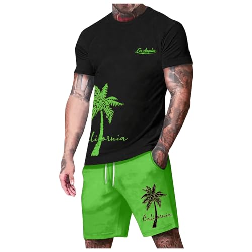 Conjunto deporte hombre corto: ropa deportiva de manga corta y pantalón sexy