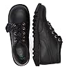 Kickers Youth Unisex Kick Hi Classic Ankle Boots | Extra Comfortable | Added Durability | Premium Quality, Vegan Black, 5 UK #2
