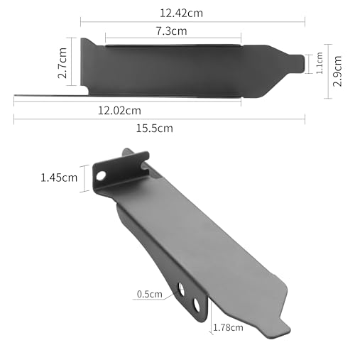 Soporte con doble ventilador para ranura PCI miniatura 6