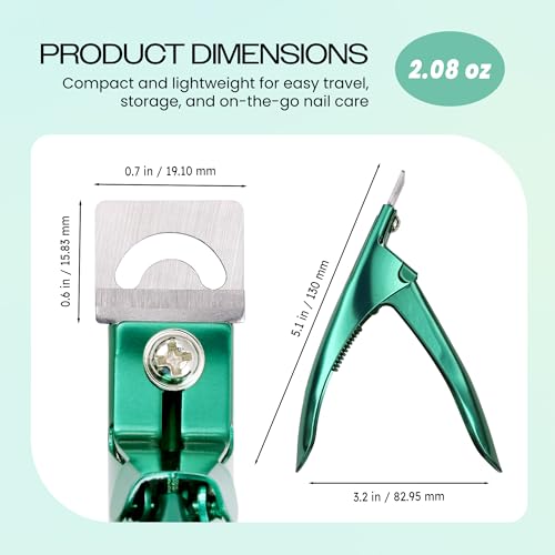 PANA USA Cortauñas Profesional Acero Inoxidable miniatura 3
