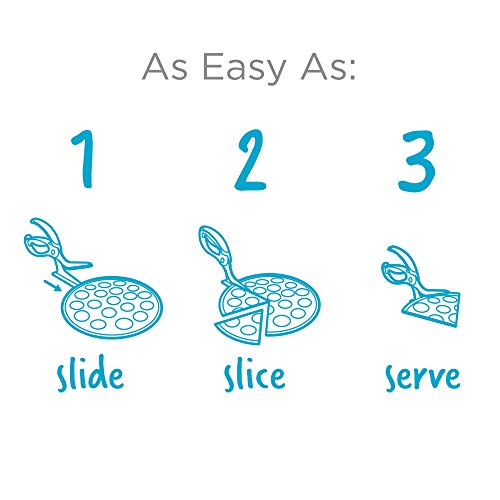 Scizza Tesoura Para Cortar Pizza com Suporte Para Servir, Dreamfarm DFSC2027, Vermelho