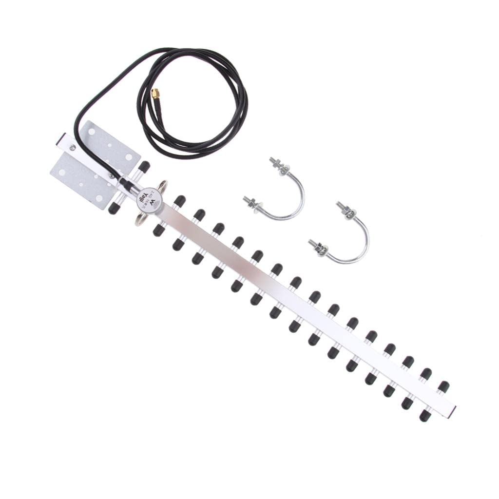 1.5m 2.4ghz 25dbi high gain yagi wlan wifi wireless directional booster with rp sma connector for wireless network router reapter usb adapter