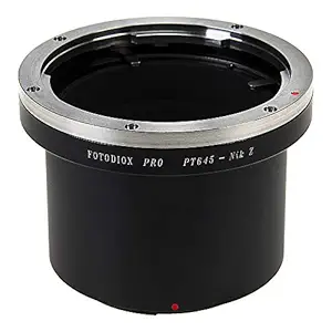 Fotodiox Pro Lens Mount Adapter Compatible with Pentax 645 (P645) Mount SLR Lenses to Nikon Z-Mount Mirrorless Camera Bodies
