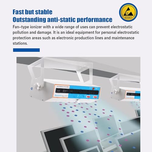 Ionizador de aire antiestático 110V ajustable miniatura 3