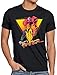 style3 Bounty Hunter Herren T-Shirt lite Gamer SNES Samus, Größe:M