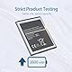 Akku für Samsung Galaxy S3 Mini 1600mAh (ohne NFC), High Power Ersatzakku kompatibel mit Samsung Galaxy S3 Mini GT-i8190, Ace 2 GT-i8160, S Duos GT-S7562, S7568