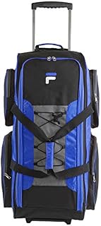 Fila FL-LUD-532-BL 32-inch Lightweight Rolling Duffel, Blue