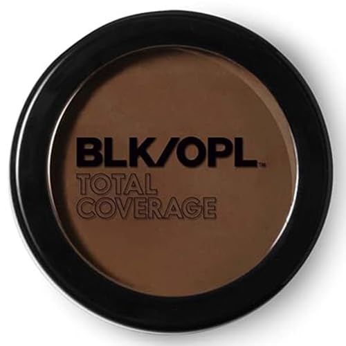 BLK/OPL Concealing Foundation, Face Foundation with Medium to Full Coverage for a Luminous Velvety Finish - Oil-Free Color Correcting Concealer - Hypoallergenic Makeup (Carob)