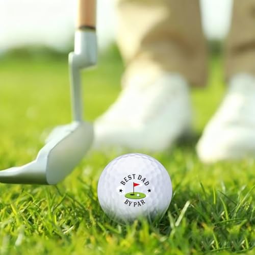 Paginafr Best Dad by Par Golf Ball
