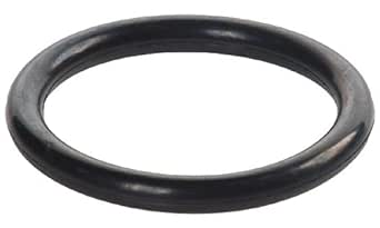 M1x23 Buna-N O-Ring, 90A Durometer, Round, Black, Buna-N, 23 mm ID, 25 mm OD, 1 mm Width (Pack of 10)