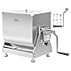 VEVOR manueller Fleischmischer 15 L Fleischverarbeitungsgerät mit Kippbehälter (maximales Mischen von 6,8 kg Fleisch), Fleischmischer Wurstmischer mit Untersetzungsgetriebe, Handmixer für Hackfleisch