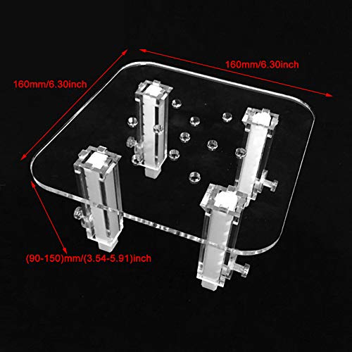 Support d'écumoire de protéines réglable en acrylique flexman - 7
