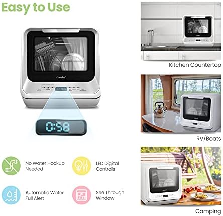 comfee mini dishwasher review