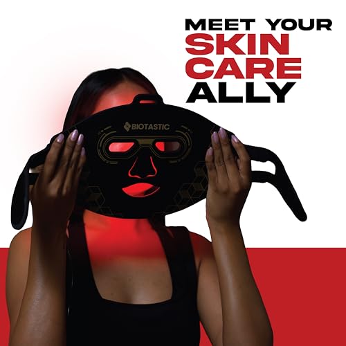 Image of Red Light Therapy Mask with Premium LED Technology - Multi-Light Mode Face Mask for Gentle Facial Wellness, Skin Balance & Self-Care Routine | Comfortable & Reusable Design