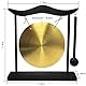 Feng Shui Messing-Gong Desktop Zen Art for Fortune + Gratis Red String Armband