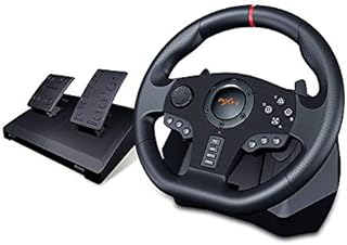 PXN V900 PC Racing Wheel, Universal Usb Car Sim 270/900 Degree Race Steering Wheel with Pedals for PS3, PS4, Xbox One,Xbox Series X/S, Nintendo Switch,Android TV