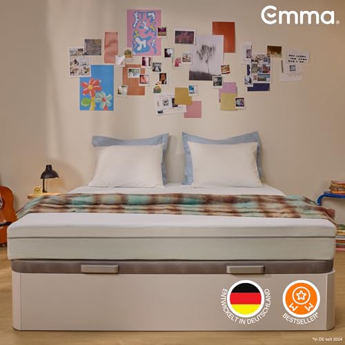 Emma One+ Matratze 140x200 H3 Hart – Kühlende & atmungsaktive 3-Zonen-Schaummatratze – Ergonomisch, Klimaregulierend & Waschbarer Bezug… – Ansicht 6