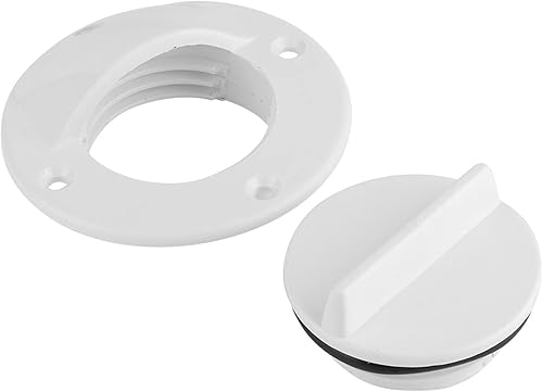 Miniatura 2 de Válvula de drenaje universal de popa Tapón de tapón de barco Accesorios para marinos, drenaje de nailon duradero