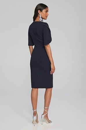Joseph Ribkoff Dress 241762 Navy Blue