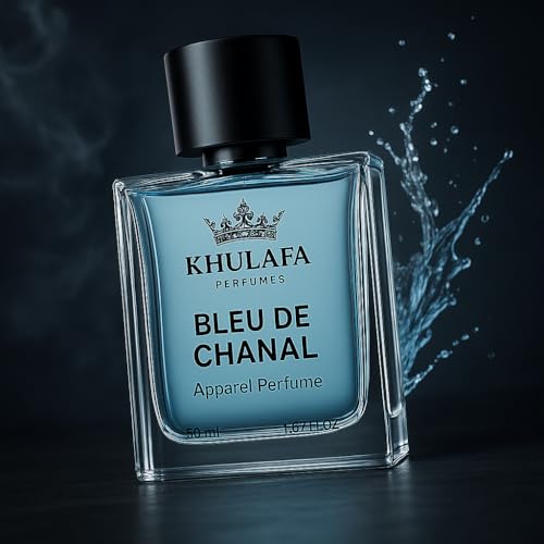 Image of Blue De Chanal Inspired Perfume | Fresh Citrus & Woody Scent with Amber & Incense | Long-Lasting EDT for Men | Ideal for Office, Date & Casual Wear | 50ML Gift Fragrance