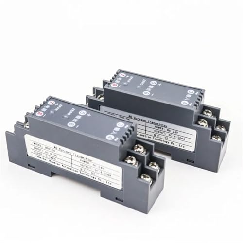 Transducteur de courant AC entrée 0-10A sortie 0-10V alimentation 24Vdc rail DIN