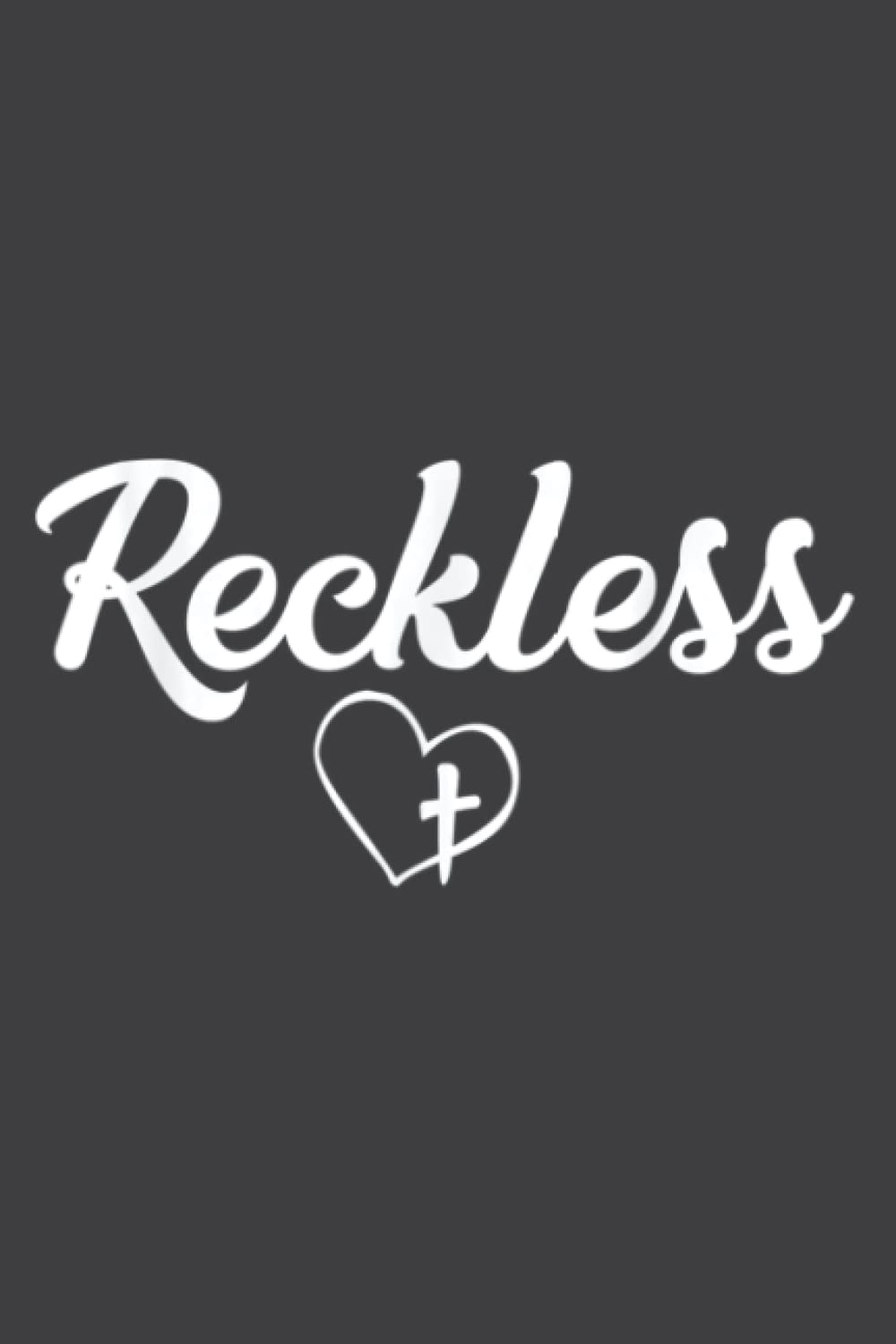 Faith Christian Nice Reckless Love Heart and Cross Pretty: Prayer Journal Notebook, Devotional & Guided Faith Journal, 6" x 9", 120 Pages